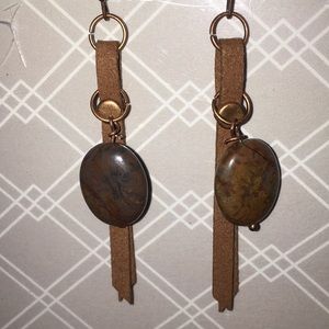 🤎 Spotted Jasper & Leather